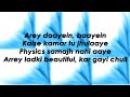 yt1s com   Ladki Beautiful Kar Gayi Chull Offical Lyrics 360p