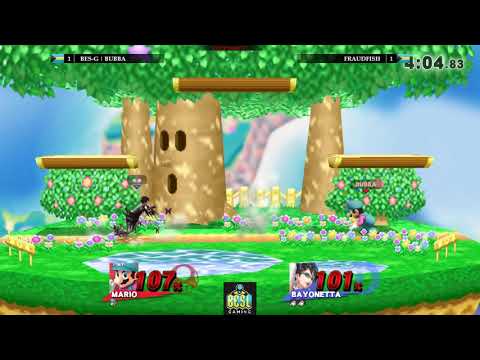 JSB19 - Sm4sh Singles: BES-G | Bubba(Mario) vs FRaudFish(Bayonetta) Part 2