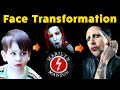 Marilyn Manson Wicked Face Transformation Evolution
