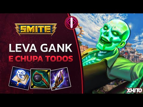 Se me gankar VAI LEVAR CHUPADA! BARÃO SAMEDI MID - ⚡ Smite BR Conquista