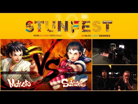 Haitani (Makoto) vs SJM.Jim (Sakura) - Stunfest 2014