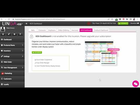 LINGA Restaurant Operating System | Restaurant POS Features