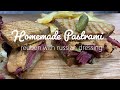 HOMEMADE PASTRAMI AND RUSSIAN DRESSING Smoked Cured Misty Gully