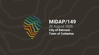 MIDAP/149 - 26 August 2026 - City of Belmont - Town of Cottesloe
