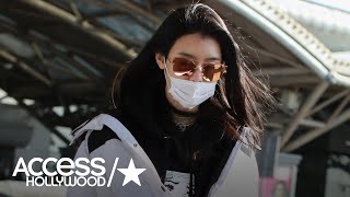 Model Ming Xi Spotted Out Following Her Fall At The Victoria's Secret Fashion Show