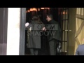 Monica Bellucci Vincent Cassel And Their Kids At The Costes Hotel In Paris France