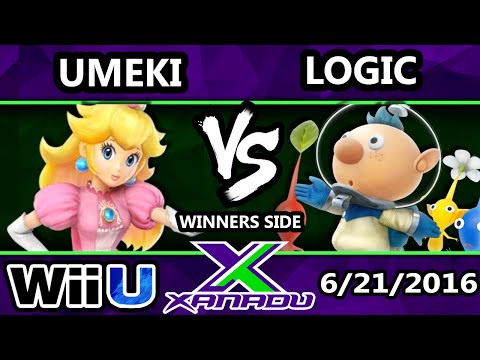S@X 155 - Umeki (Peach) Vs. VGBC | Logic (Olimar) SSB4 Tournament - Smash Wii U - Smash 4