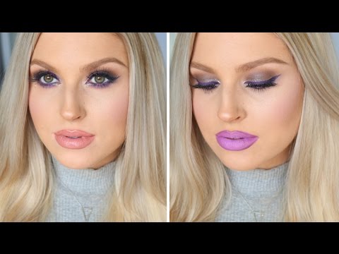 Chit Chat GRWM! ♡ Bold Purple Liner & Two Lip Options! Video