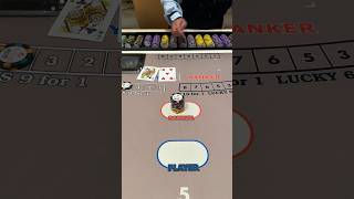 $8000 hand of baccarat… make sure to subscribe I love ya #casino #gamble #baccarat #blackjack #slots