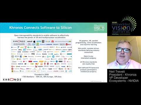 Khronos' Neil Trevett Discusses Standard APIs for Accelerating Vision and Inferencing (Preview)