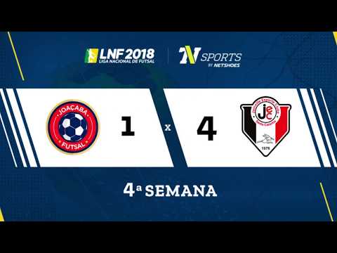 LNF2018 - Joaçaba 1 x 4 Joinville - Gols - 4ª Rodada
