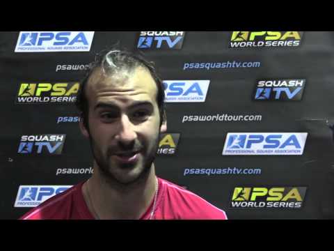 Squash : Two minutes with Simon Rosner