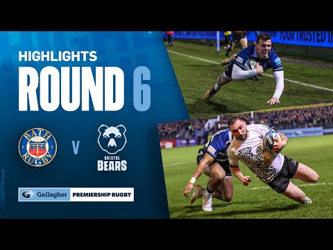 Bath v Bristol Bears - HIGHLIGHTS | Incredible Close Derby! | Gallagher Premiership 2023/24