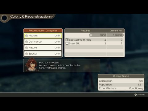Xenoblade Chronicles DE: Part 21: How to Rebuild Colony 6 & the High Entia Ceremony