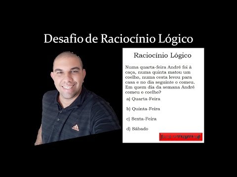Raciocinio Logico: Qual o dia da semana?