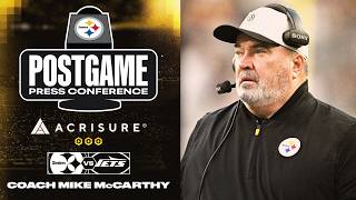 Coach Mike McCarthy Postgame Press Conference (Preseason Week 2 vs Jets) | Pittsburgh Steelers