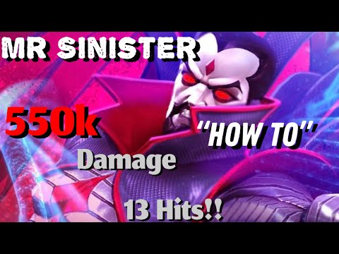MCOC Mister Sinister “How To”
