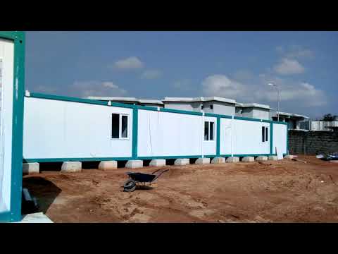 Base vie chantier conteneur modulaires ou Algeco