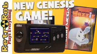 🎮 Yazzie: New Sega Genesis Game Unboxing and Gameplay! 🎮