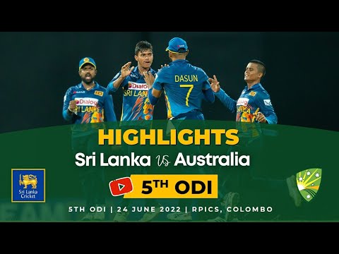 5th ODI Highlights | Sri Lanka vs Australia 2022