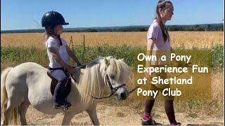 Own a Pony Experience Fun at Shetland Pony Club - TV Episode 402