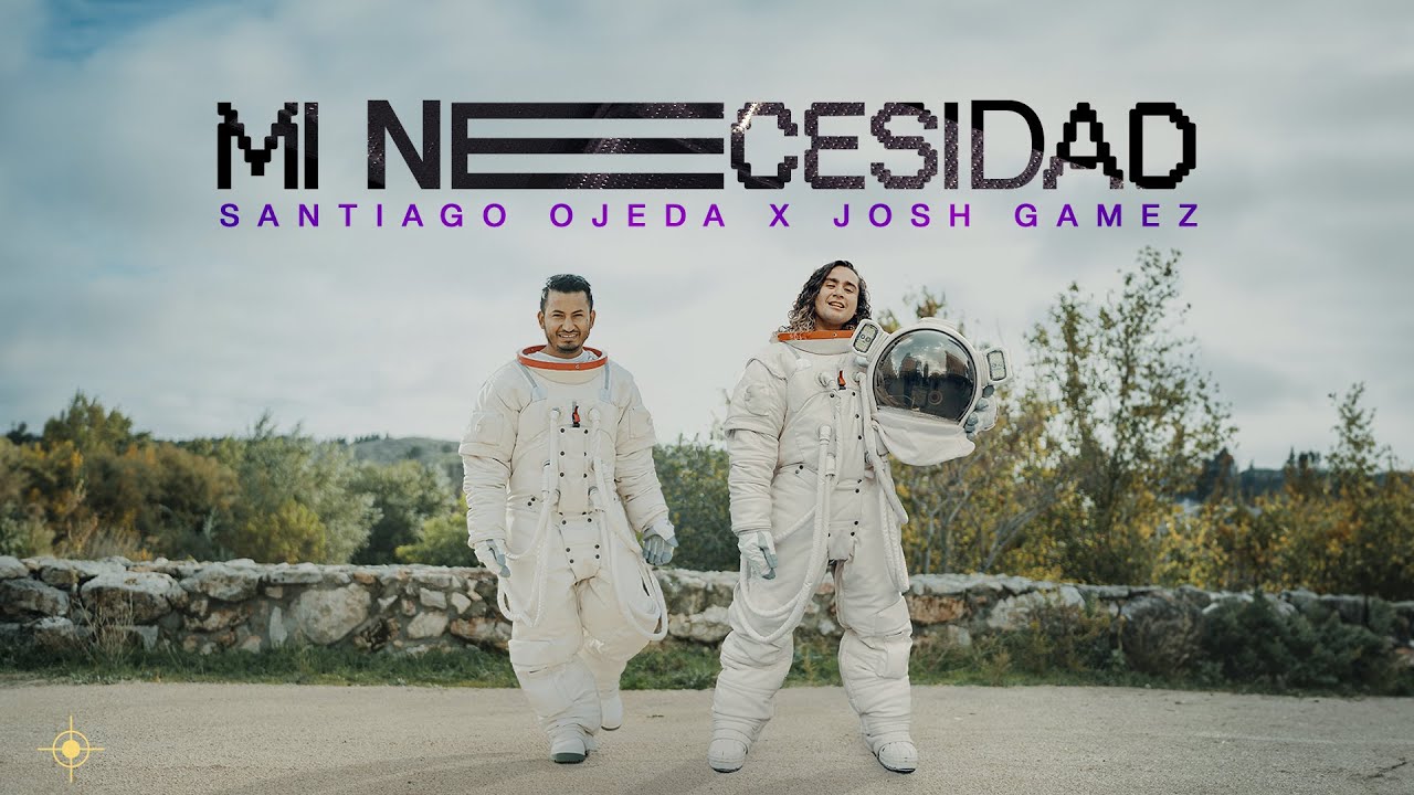 Santiago Ojeda and Josh Gamez Mi Necesidad music video by Estudio Zoe