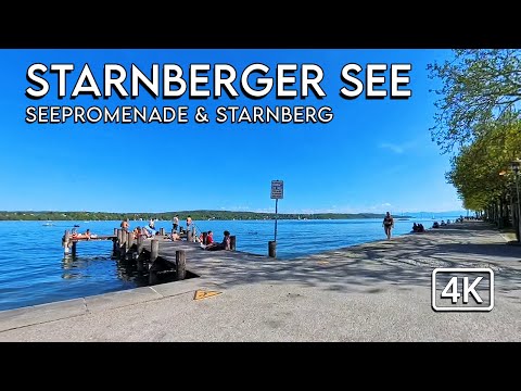 Starnberger See in 4k | Seepromenade und Starnberg | Bavaria Lake And City Tour | Insta360