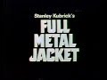 Full Metal Jacket 1987 Pełny Magazynek Zwiastun VHS