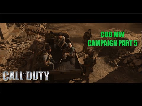 SEMPER FI Call of Duty Modern Warfare Campaign Part 5 Realism Difficulty