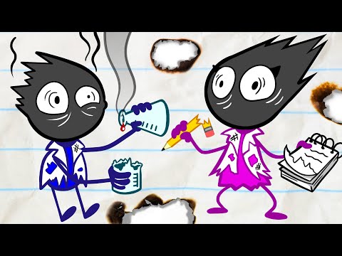 Pencilmate's Science Fair Nightmare!! - New Pencilmation Cartoons