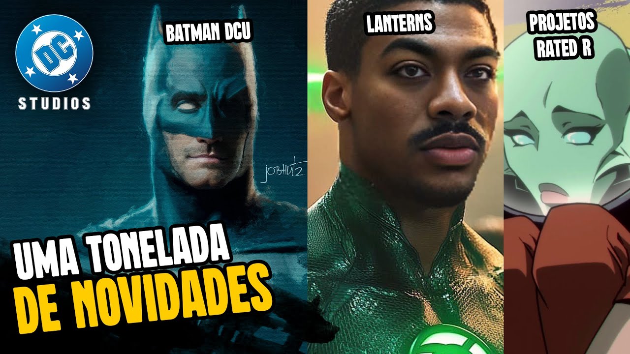 JAMES GUNN FALOU DEMAIS! DC STUDIOS - UMA TONELADA DE NOVIDADES