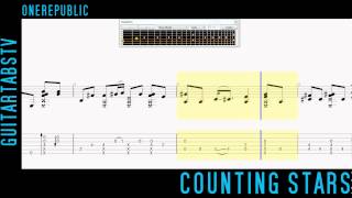 Counting Stars Guitar Tabs OneRepublic - Fingerstyle (Sungha Jung)