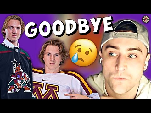 Logan Cooley LEAVING the GOPHERS! | Signs ELC with Arizona Coyotes SURPRISING Minnesota & Yotes Fans
