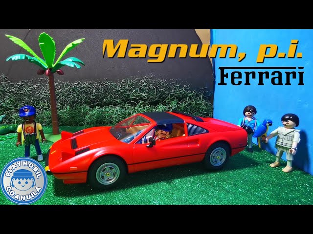 Vídeo relacionado con PLAYMOBIL Famous Cars 71343 Magnum, P,I, Ferrari 308 GTS, Supercoche, Pieza de colección para los Aficionados de los Coches, Juguete para coleccionistas y niños/as a Partir de 5 años