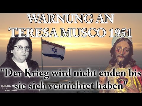 “Ich will euch vom dritten Geheimnis von Fatima erzählen” I Teresa Musco I Krieg im heiligen Land
