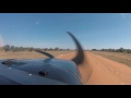 Cessna 210 Approach & Landing - Botswana International Airshow 2017