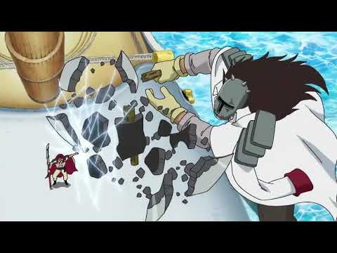 Shirohige derrota al vicealmirante Ronse |One piece|