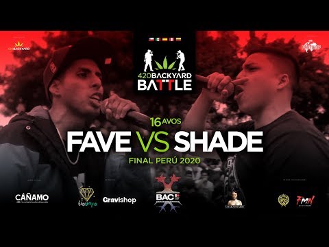 FAVE vs SHADE.16avos. Final Perú 420 Backyard Battle 2020.