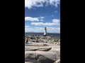 World's Most Beautiful Lighthouse on Canadian Atlantic Ocean. Peggy’s Cove.