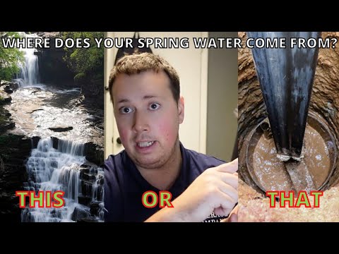 What you MAY NOT know about SPRING WATER (Where does it actually come from?)