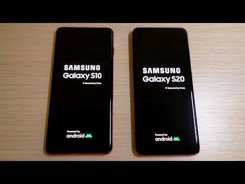 Samsung Galaxy S10 vs Samsung Galaxy S20 Bootanimation
