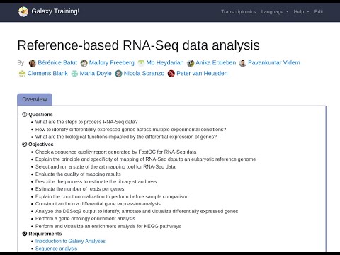 GTN Smörgåsbord - Day 2 - Reference-based RNA-seq