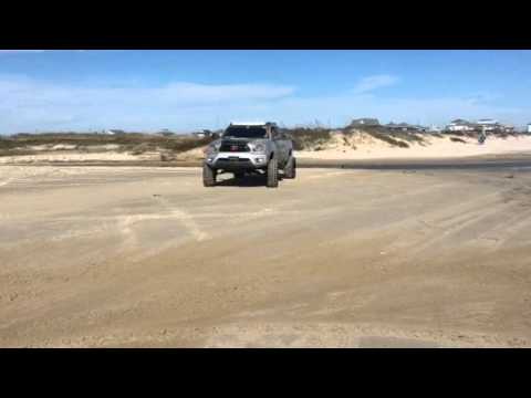 Lifted show Tacoma on the beach!