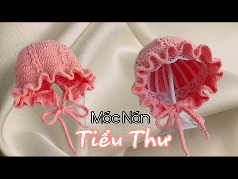Nón Bonnet vành bèo tiểu thư