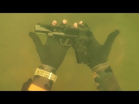 Found "Gun" Underwater in River While Scuba Diving for Lost Valuables! (Dangerous Diving Spot)