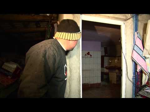 Landslide in the village of Răcăciuni