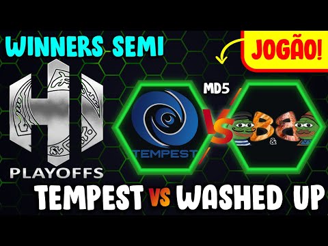 [Heroes International LAN Playoffs] Tempest x Washed UP | Winners Semi [PT-BR] HotS 2022