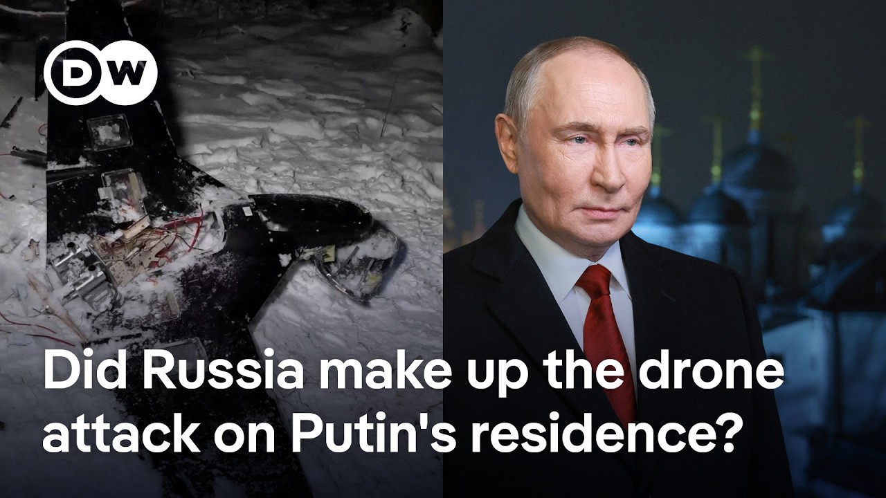 US CIA debunks Russia claim that Ukrainian drones attacked Putin’s home,  says US media | DW News