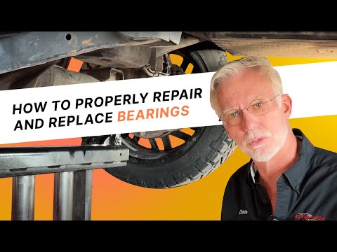 Dodge Ram 1 ton with a noisy front differential. How to Properly repair and replace bearings