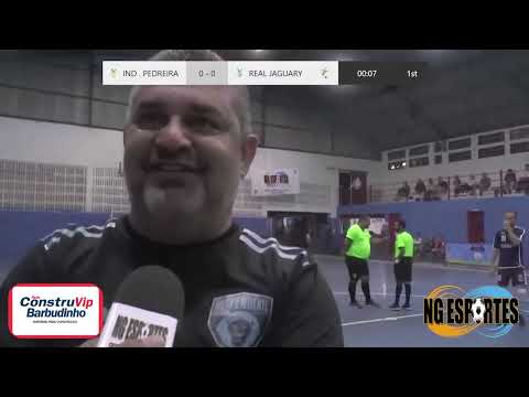 NG ESPORTES MELHORES MOMENTOS RODADA FUTSAL AMADOR  PEDREIRA 2º DIVISÃO IND PEDREIRA X REAL JAGUARY